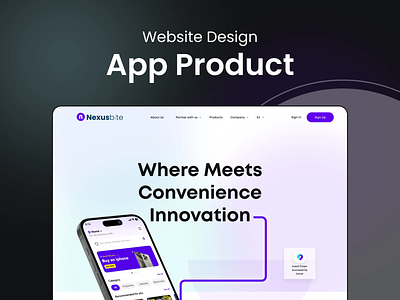 Website Design for an App Product branding graphic design ui ux
