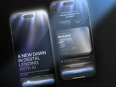 Ai finance app design ai app ai finance app app app design app designer app developer finance app finance app design fintech app loan app mobile app modern app money app ui design