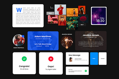 UI Kit designassets designsystem dribbbleui figmauikit pixflowdesigns sketchdesign uidesign uikit uxtools webui