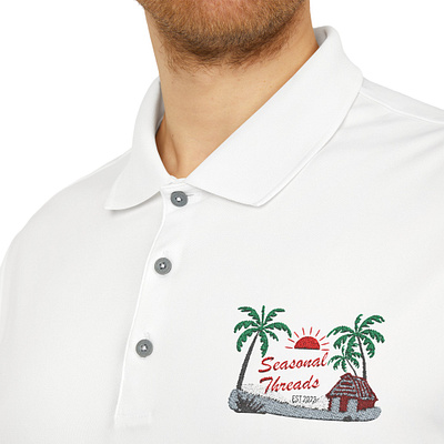 Summer beach Polo T-Shirt Design apparel beach style beach tshirt beach tshirt design branding graphic design graphic tshirt merch merch designing polo shirt polo tshirt deisgn summer fashion summer tshirt design summer vibes t shirt design tropical beach tee tropical summer tee tshirt design service tshirt mockup