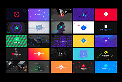 Logo Showcase Scenes brandanimation graphicdesignassets introoutrodesign logodesign logoreveal logoshowcasescenes motiongraphics pixflowdesigns psdtemplates videobranding
