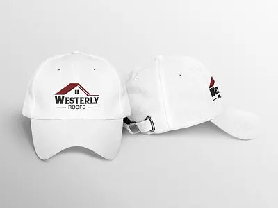 Logo design for roofing company branding design graphic design logo mockup