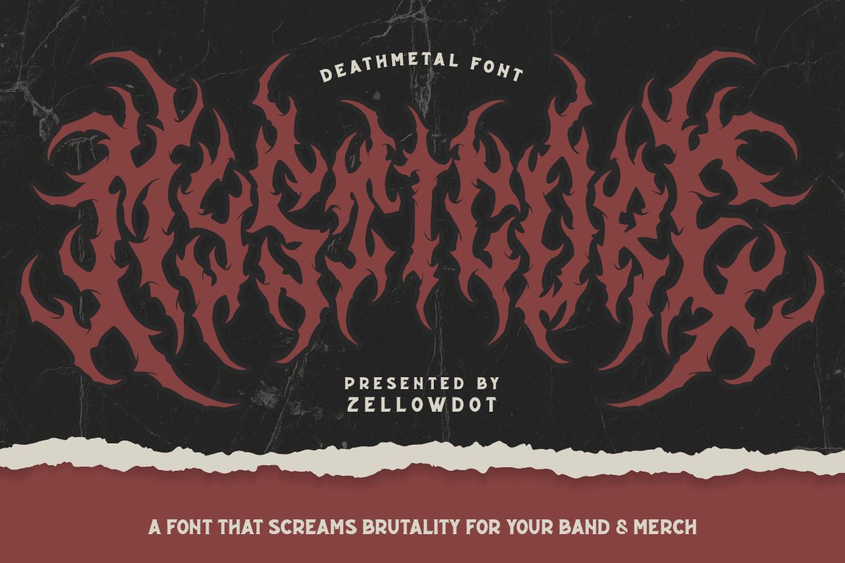 MYSTICORE - Black Metal Font blackletter font