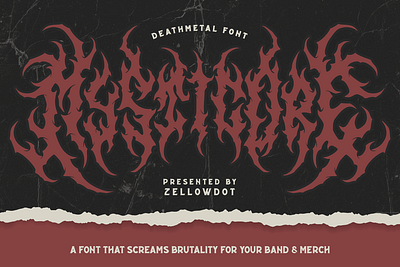 MYSTICORE - Black Metal Font blackletter font