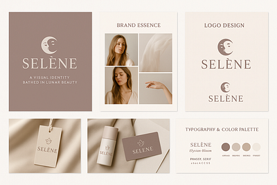Selene Logo branding graphic design logo logo design modern logo