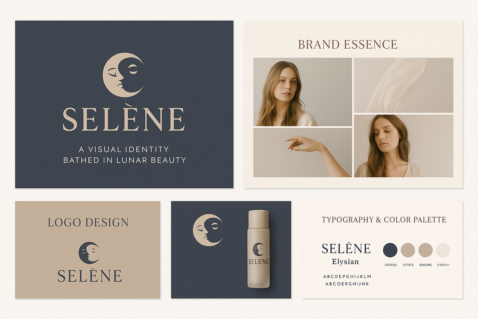 Example of Minimalist Spa Logo Creation