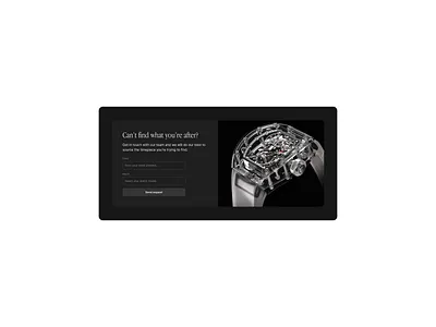 Product enquiry form. cta dark mode design form landing page ui ux website