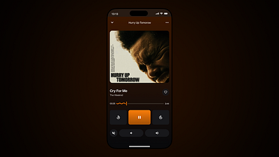UI Experiments - Music Player & Timer Interface app ui dotted font minimal ui mobile app mobile app design mobile ui music app music player timer app timer interface ui design