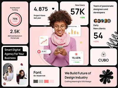 Bento Grid Challenge - UI bento bentogrid figmadesign grid gridlayout trend ui uidesign ux