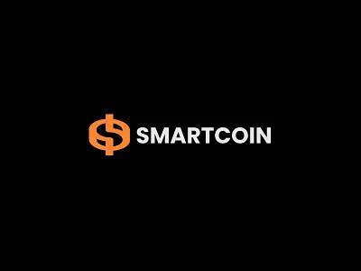 Modern, Minimalist S letter Smartcoin logo design. bank bitcoin bitcoin logo brand identity branding capital coin crypto currency finance identity logo logo design money popular logo print