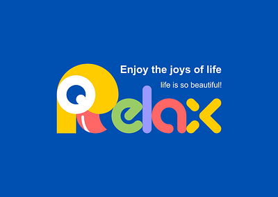 Life is so beautiful! design icon illustration logo typography логотип типография