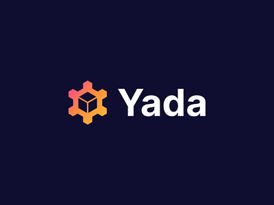 Logo Design for Yada blockchain branding crypto logo saas software