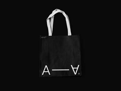 A-A Architecture Merch Design architecture bag brand brand design brand identity branding clean graphic design logo logo design logotype merch merchandise minimal modern simple tote bag typography visual identity wordmark