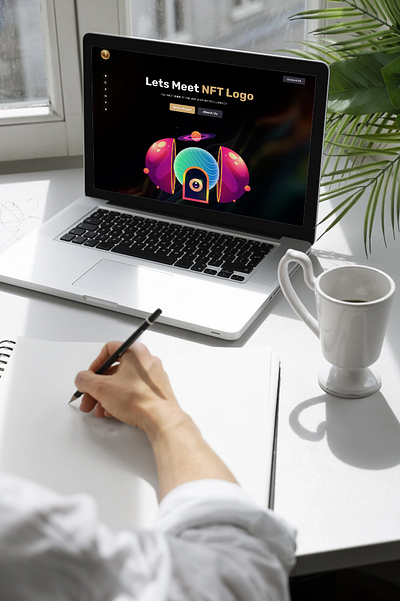 NFT Website design figma illustration ui