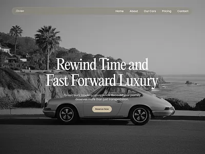 Revique - Hero Section branding clean design graphic design landing page minimalist design modern design sleek design timeless design typography ui ux web design