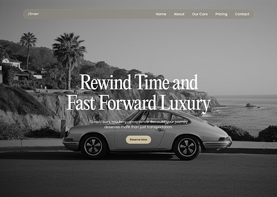 Revique - Hero Section branding clean design graphic design landing page minimalist design modern design sleek design timeless design typography ui ux web design