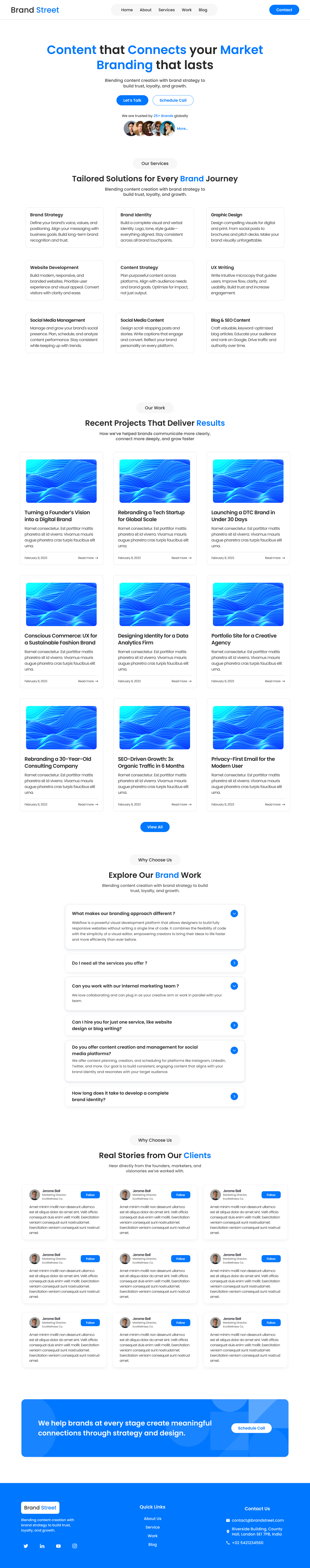 Minimal landing page - concept landing page product design ui uiux ux web design web development