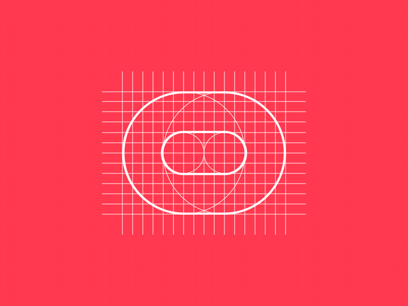 Logo construction animation animation brand style branding company branding drylikov form golden section icon icon animation identity logo logo animation logotype rebranding style symbol