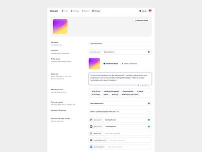 Edit Profile account setting app app design profile profile settings settings ui ui design ux ux design