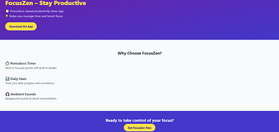 #DailyUI 003 – Landing Page daily ui landing page web design