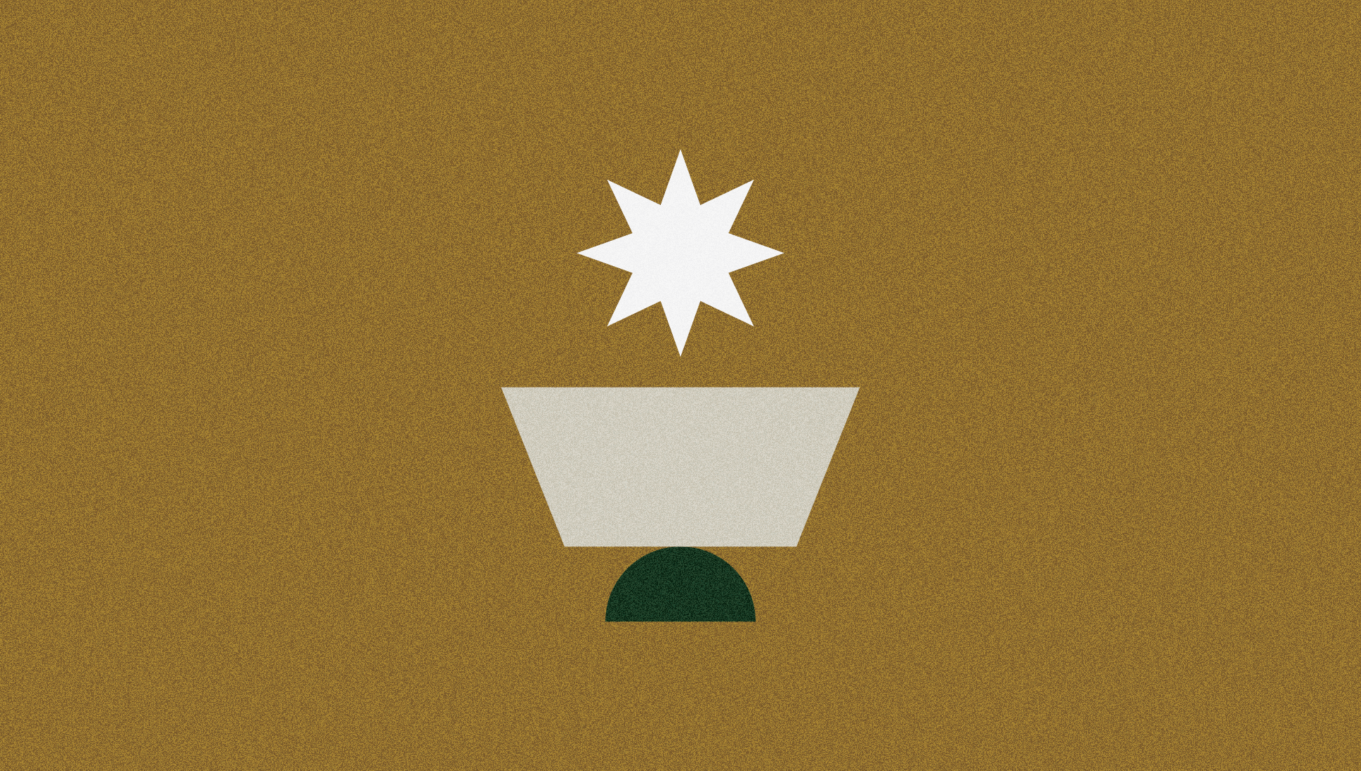 Long Expected Jesus advent christmas minimalist shapes star