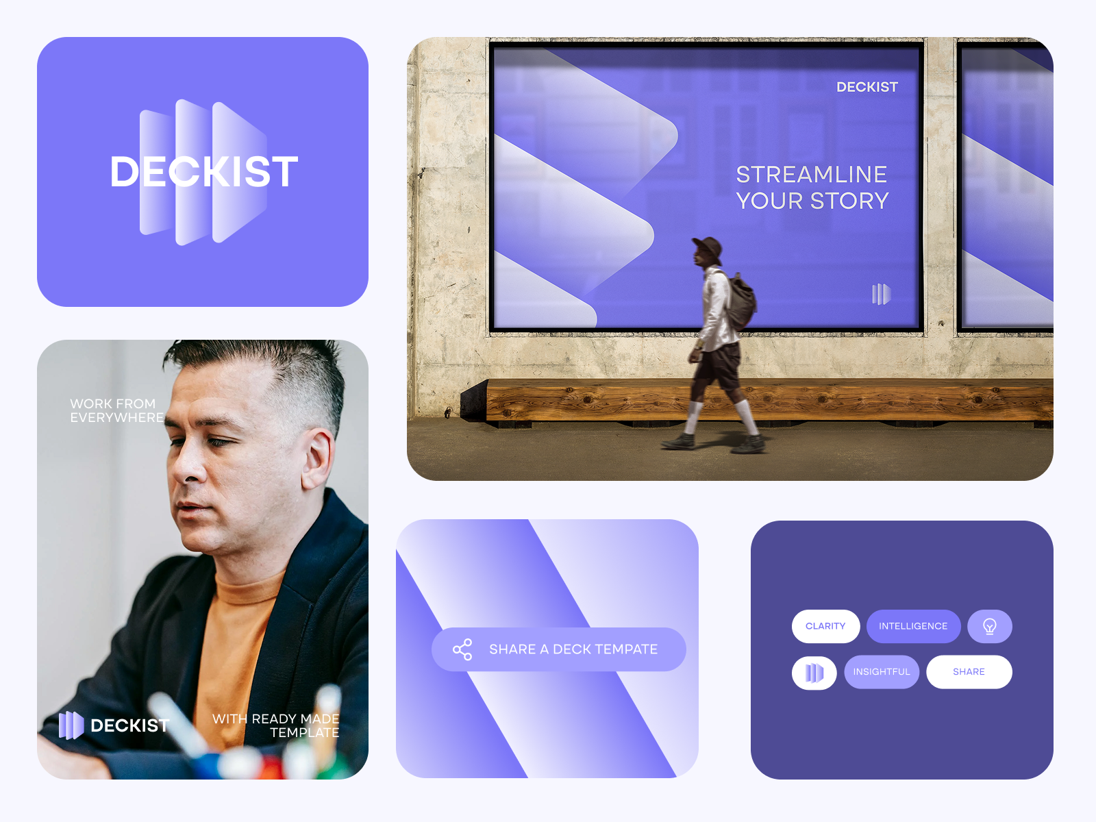 Example of Logo, Pitch Deck Platform, Slide, Presentation, Visual Brand