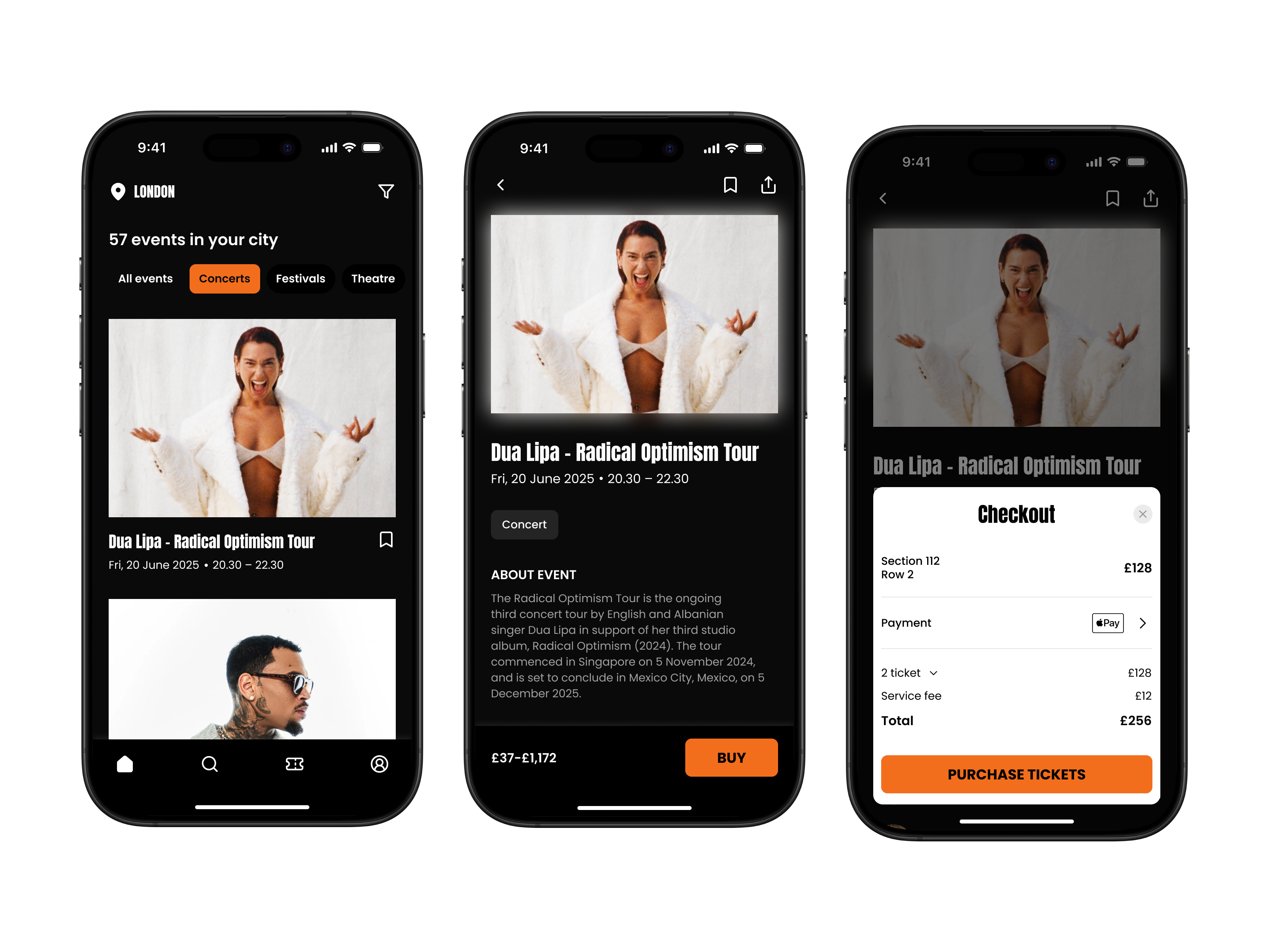 Example of Mobile App