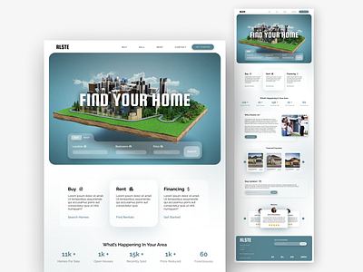 Real Estate Website design figma figma design hero design home page landing page landing page design ui ui design ui designer user interface user interface design ux ux design uxui web design web designer website website design website designer