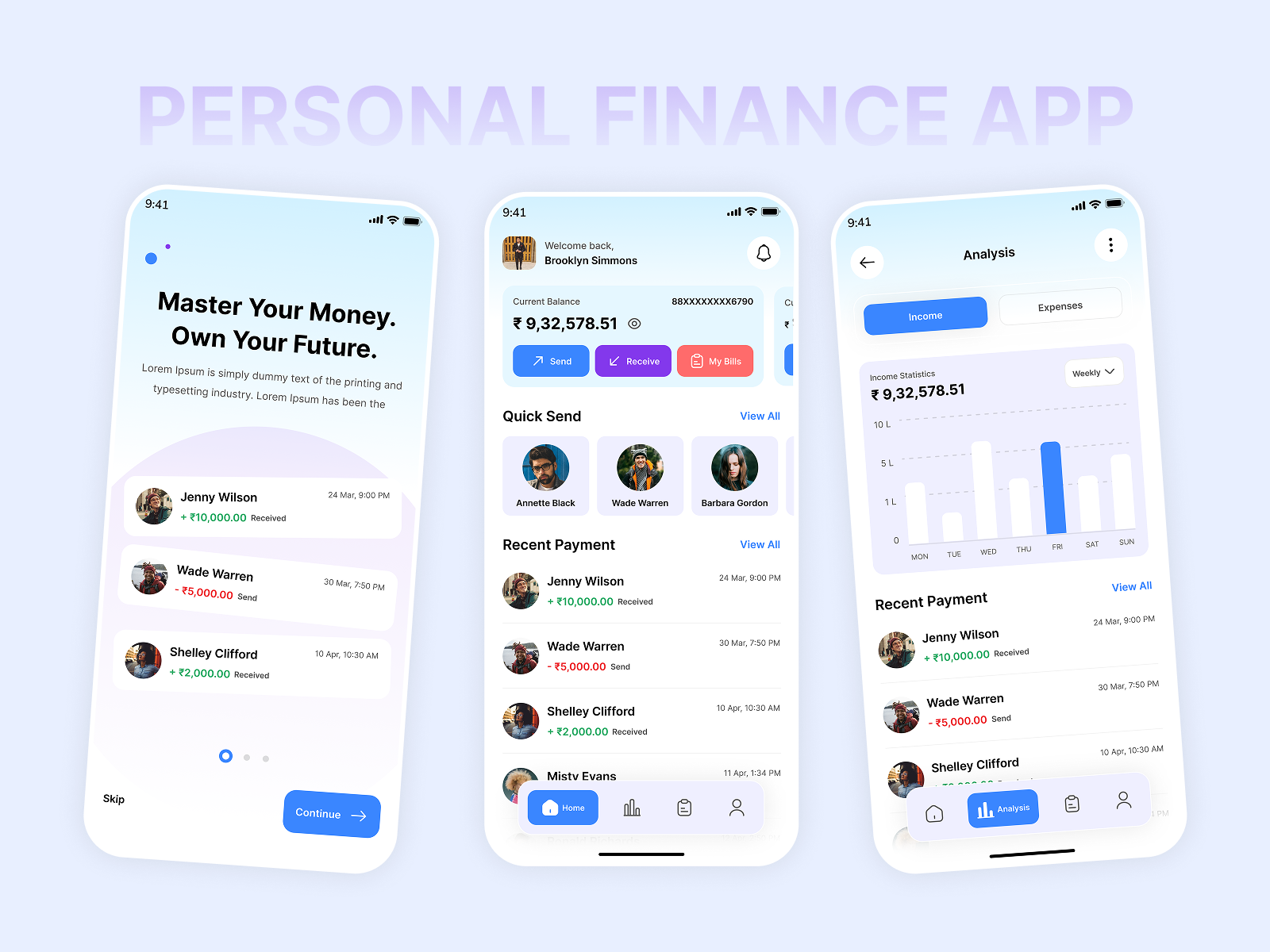 Example of Professional Mobile App Design