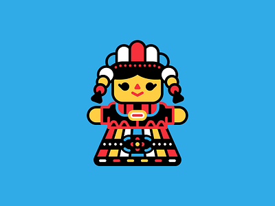 Diario Diario 12 - 120 art blue cute geometric happy helbetico illustration red vector yellow