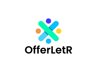 Job Hiring Compnay Logo Design | Community Logo 3d animation branding creative design graphic design illustration logo logodesign logos logotype ui