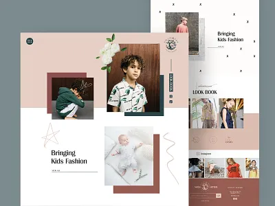 Kids Clothing Website Design | Playful & Modern UI for Children branding design fashion website graphic design kids fashion kids fashion ecommerce store landing page design layout lookbook minimal web design mockup modern website playful ui responsive website design ui ux web design website website design wordpress website