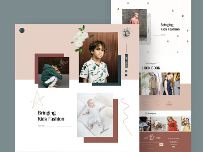 Kids Clothing Website Design | Playful & Modern UI for Children branding design fashion website graphic design kids fashion kids fashion ecommerce store landing page design layout lookbook minimal web design mockup modern website playful ui responsive website design ui ux web design website website design wordpress website