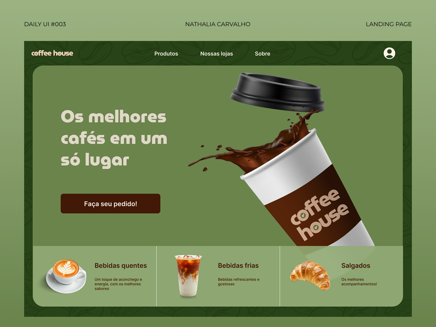 Daily UI #003 design graphic design ui uidesign ux uxdesign uxui