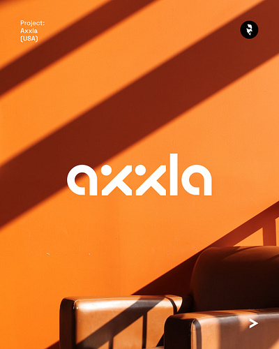 Axxla Logo & Branding branding clean design illustration logo logotype minimal simple typography ui