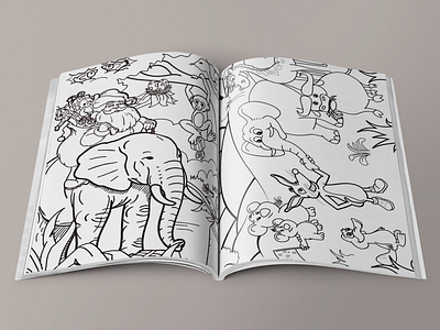 Adult Coloring Books designs, themes, templates and downloadable graphic  elements on Dribbble