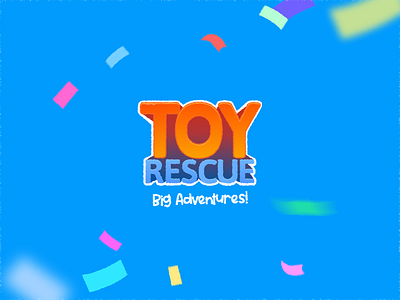 Game Logo Animation - Toy Rescue animation game game logo logo logo game
