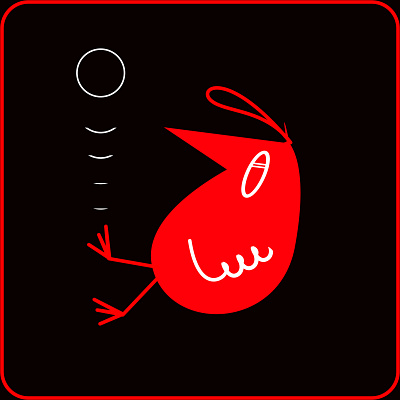 Q-bird sports ball doodle illustration q bird shunte88 sports vector