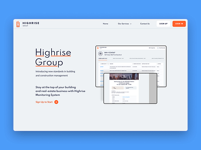 Highrise (very old) branding design experience illustration light logo simple sketch ui ux