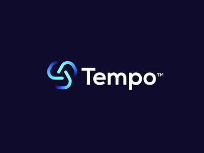 Tempo logo branding design graphic design logo