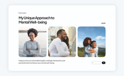 How It works bento graphic design landing page ui web