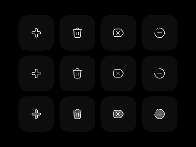 Add Remove Delete Icons Set | 10K+ Premium Icons add icon delete icon huge icon icon design icon pack icon set icons remove icon