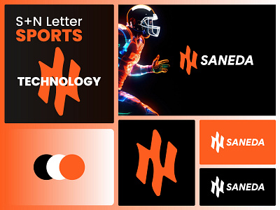 Sports Technology Logo Design brand mark branding creative logo football club logo logo logo design modern logo n logo ns logo running logo s logo sn logo sports sports logo sports technology sports technology logo tech tech logo technology technology logo