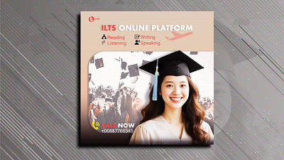 ILTS Online Post Design branding design fashion flayer flayer graphic design illustration ilts poster