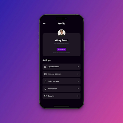Browse thousands of Profile UI Screen images for design inspiration ...