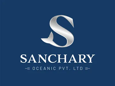Sanchary Oceanic Pvt. Ltd. - Logo Design fish meal logo oceanic logo samchary