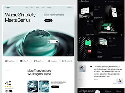 Gridline Website Animation agency agency web agency website animation creative agency design graphic design home page homepage landing page landingpage marketing motion motion graphics ui ui design ui ux web animation web design website