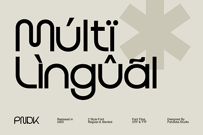 Kregan - Futuristic Geometric Sans functional