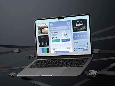 Wellness App UI/UX app app design app ui ux landing page wellness wellness design