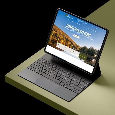 Shawnee Resort homepage design. booking clean holiday home homepage homestay hotel hotel booking landing page minimal modern reservation resort room booking travel ui uiux vacation web design website